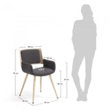 Silla con brazos Angie