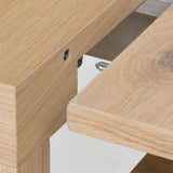 Consola mesa extensible Sam, natural