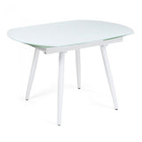 Mesa extensible Slow, blanco