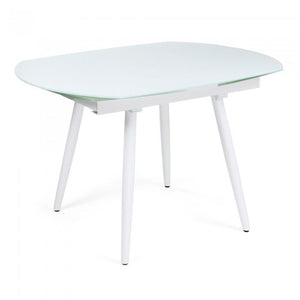 Mesa extensible Slow, blanco