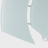 Mesa extensible Slow, blanco