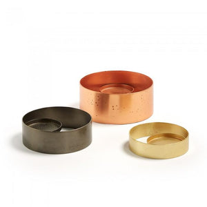 Set de 3 portavelas Spun
