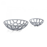 Set de 2 cuencos Bruno, gris