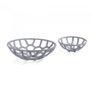 Set de 2 cuencos Bruno, gris
