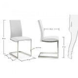 Silla Allen, blanco