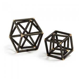 Set de 2 figuras geométricas Serie