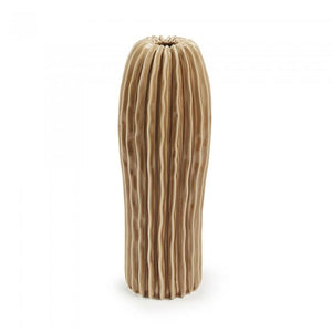 Jarrón Amina 35cm, beige