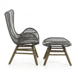Sillón Zabel con reposapiés