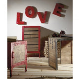 Set de 4 letras decorativas Evol