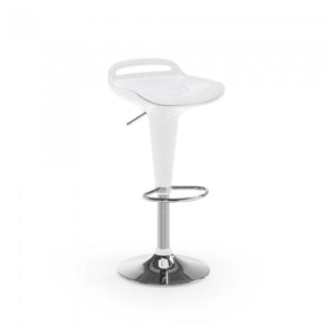 Taburete alto Jackson, blanco
