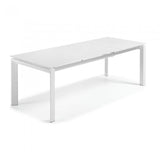 Mesa extensible Kila 160-230 cm, blanco