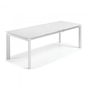 Mesa extensible Kila 160-230 cm, blanco