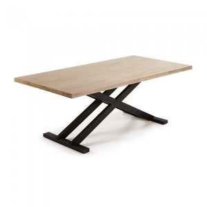 Mesa Tiva patas cruzadas, 90x160 cm