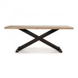 Mesa Tiva patas cruzadas, 90x160 cm
