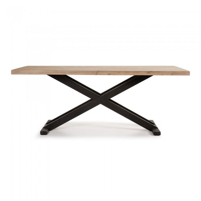 Mesa Tiva patas cruzadas, 90x160 cm