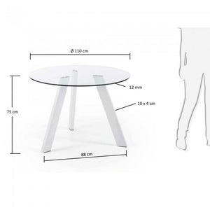Mesa Carib Ø110 cm