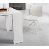 Mesa extensible Aden, blanco