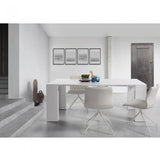 Mesa extensible Aden, blanco