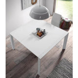 Mesa extensible Nagar, 90-140x140 cm