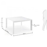 Mesa extensible Nagar, 90-140x140 cm
