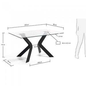 Mesa Westport 150x90 cm