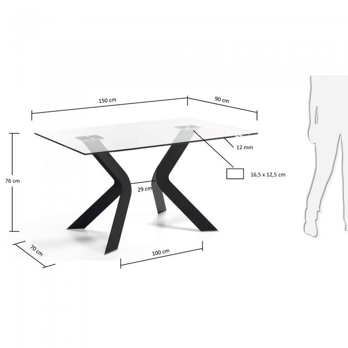 Mesa Westport 150x90 cm