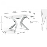 Mesa Westport 150x90 cm