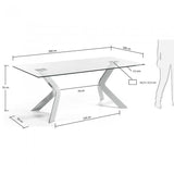 Mesa Westport 200x100 cm