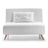 Sofá cama Tupana, blanco